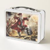 海賊サンタ メタルランチボックス (裏面)