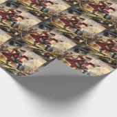 海賊サンタ ラッピングペーパー (角)