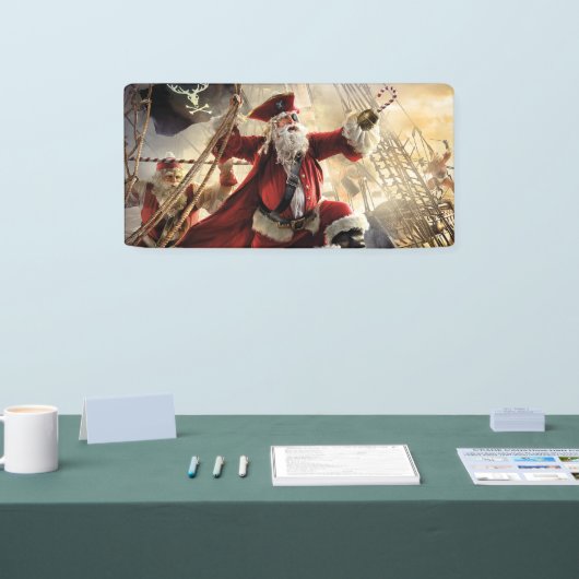 海賊サンタ 横断幕 (トレードショー)