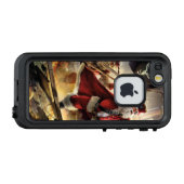 海賊サンタ LifeProof iPhoneケース (裏面横)