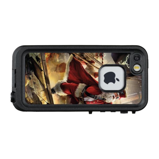 海賊サンタ LifeProof iPhoneケース (裏面横)