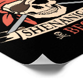 海賊シェナニガンスがハロウィーンスカルBを始める ポスター (角)