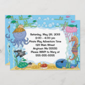 海賊シービューツ招待状 招待状 (正面/裏面)