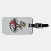 海賊スカルいかり ラゲッジタグ (正面横)