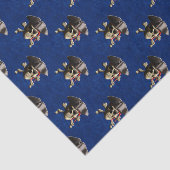 海賊スカルおよび帽子 薄葉紙 (詳細)