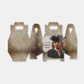 海賊スカルとクロスボーンズボーイバースデーパーティー フェイバーボックス (折り畳みなし)