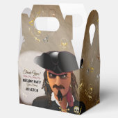 海賊スカルとクロスボーンズボーイバースデーパーティー フェイバーボックス (オープン)