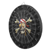海賊スカルとクロスボーン ダーツボード (正面右)