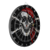海賊スカルとクロスボーン ダーツボード (正面左)