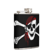 海賊スカルとクロスボーン フラスク (右)