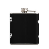 海賊スカルとクロスボーン フラスク (裏面)