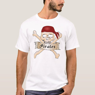 海賊スカルとクロスボーン Tシャツ