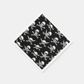 海賊スカルとボーン スタンダードカクテルナプキン (角)