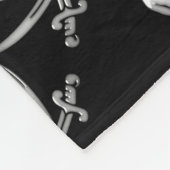 海賊スカルと剣クロスボーン(TLAPD) フリースブランケット (角)