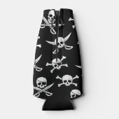 海賊スカルと骨 ボトルクーラー (裏面)