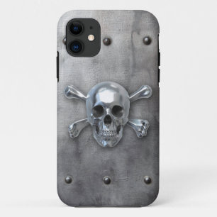 海賊スカルオンメタル iPhone 11 ケース