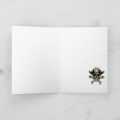 海賊スカルキャプテンクロスボーンズ船カード カード (内部)