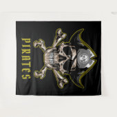 海賊スカルキャプテン王室のトレジャー タペストリー (正面(横))