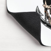 海賊スカルクロスボーンいかり マウスパッド (コーナー)