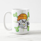海賊スカルハロウィーン コーヒーマグカップ (左)