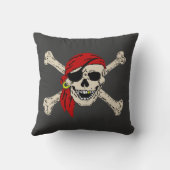 海賊スカルボーンズJOLLY ROGER クッション (裏面)