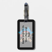 海賊スカル刺し包丁 ラゲッジタグ (裏面縦)