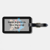 海賊スカル刺し包丁 ラゲッジタグ (裏面横)