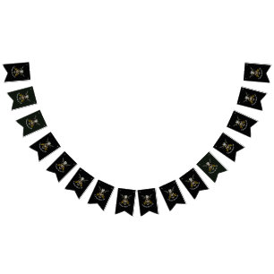 海賊スカル宝 バンティングフラッグ