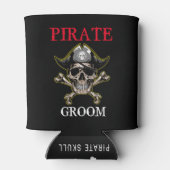 海賊スカル新郎クロスボーンクーラーボックス 缶クーラー (裏面)