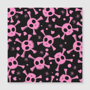 海賊スカル：ガーリッシュハートパターン