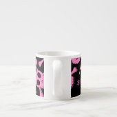 海賊スカル：ガーリッシュハートパターン エスプレッソカップ (裏面)