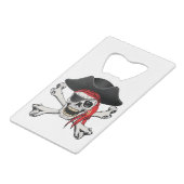 海賊スカル クレジットカード栓抜き (裏面アングル)