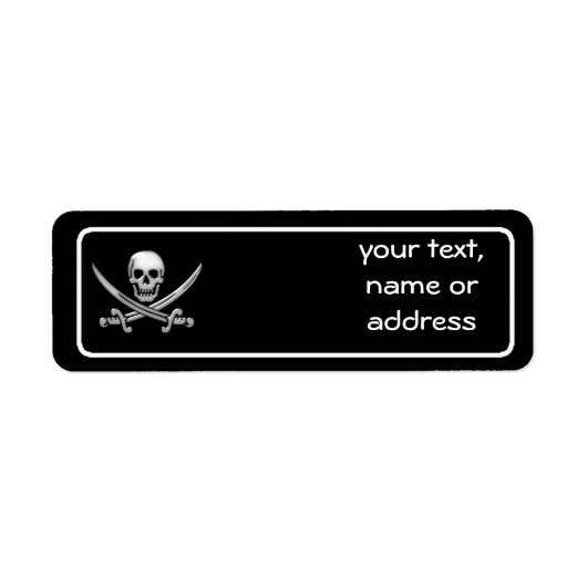 海賊スカル&ソードクロスボーン(TLAPD) ラベル (正面)