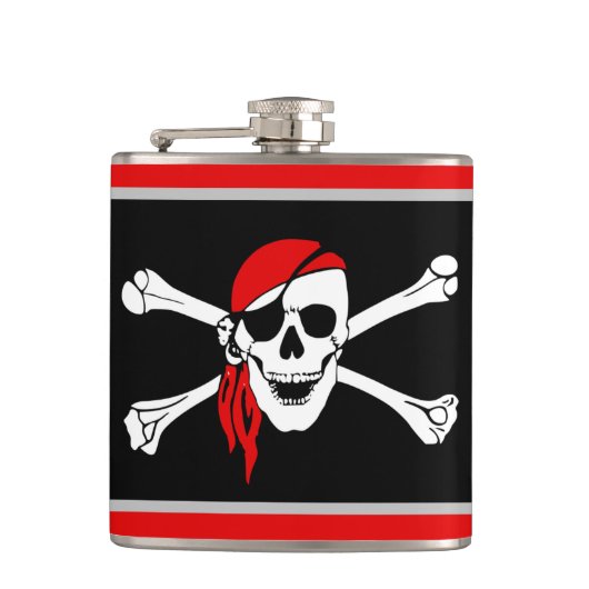 海賊スカル フラスク (正面)