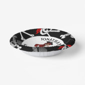 海賊スカル ペーパーボウル (傾斜あり)