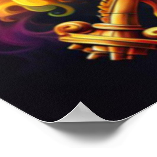 海賊スカル ポスター (角)