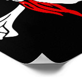 海賊スカル ポスター (角)