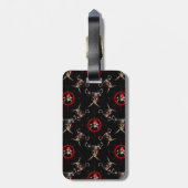 海賊スカル ラゲッジタグ (裏面縦)