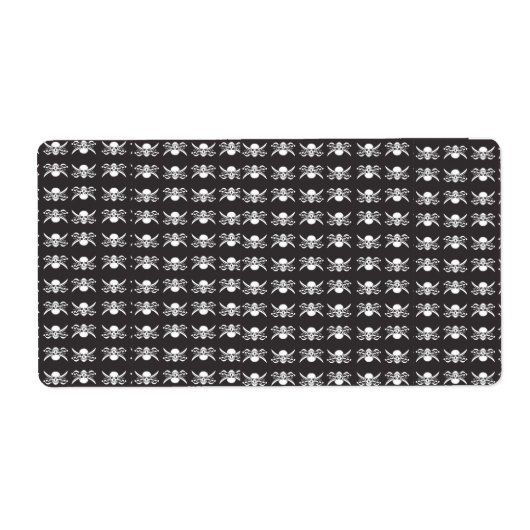 海賊スカル ラベル (正面)