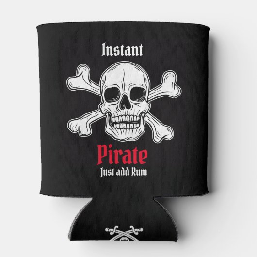 海賊スカル 缶クーラー (裏面)