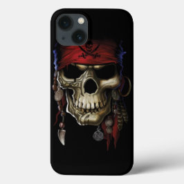 海賊スカル iPhone 13ケース