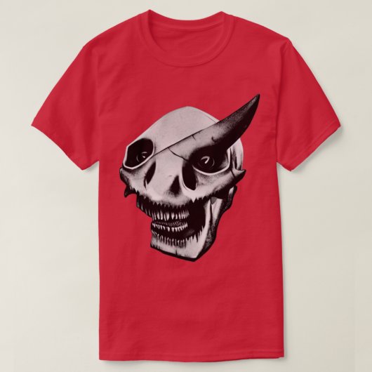 海賊スカル Tシャツ (デザイン正面)
