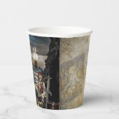 海賊スケルトンのビーチ誕生日会 紙コップ (右)