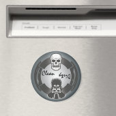 海賊スケルトンクリーン汚れ食洗機 マグネット (インサイチュ (食洗機))