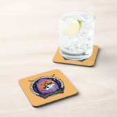 海賊スケルトン猫懸命プラスチック コースター (右側)