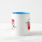 海賊スタイルダイブ旗 マグカップ (中央)