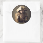 海賊ステッカー ラウンドシール (バッグ)