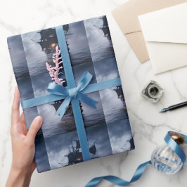 海賊スペインのガリオン船 ラッピングペーパー