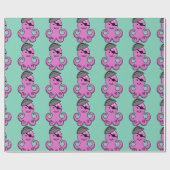 海賊タコのカスタムな包装紙 ラッピングペーパー (フラット)