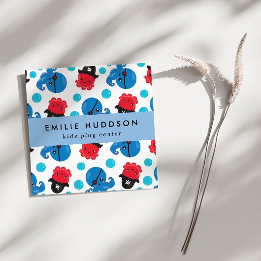 海賊タコ、キッズセン遊ター、アクティビティセンター スクエア名刺